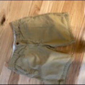Men’s hollister tan shorts. Gently used